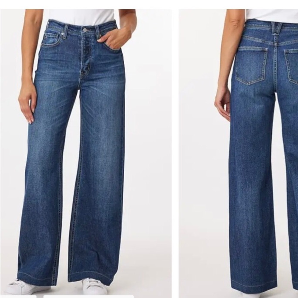 Scotch & Soda Amsterdam (14/32) The Daze Highest Rise Wide Leg Jeans